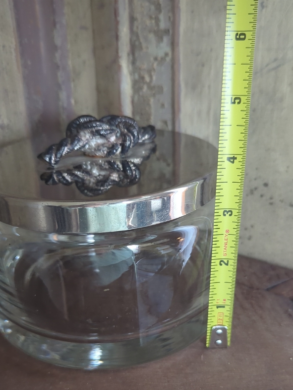 Vintage Freddotherm By Turnwald Glass Ice Bucket With Metal Lid by Hans Turnwald - Picture 6 of 6
